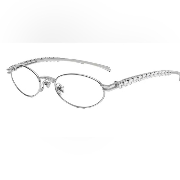 GENTLE MONSTER Accessories - GENTLE MONSTER Silver Crystal Glasses